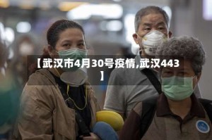 【武汉市4月30号疫情,武汉443】