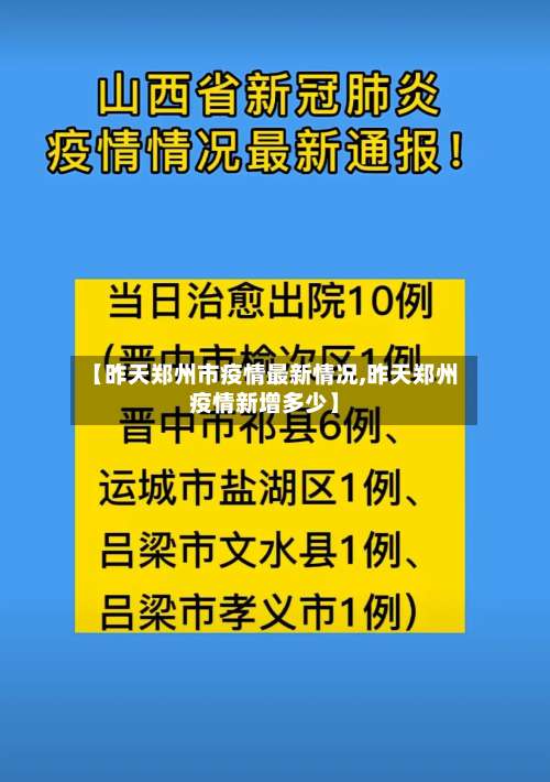 【昨天郑州市疫情最新情况,昨天郑州疫情新增多少】-第2张图片