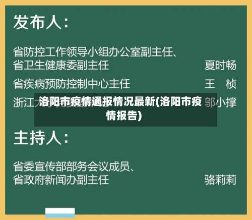 洛阳市疫情通报情况最新(洛阳市疫情报告)-第1张图片